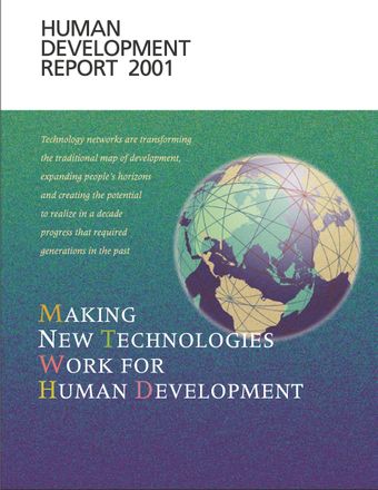 image of Human Development Report 2001 image of Human Development Report 2001