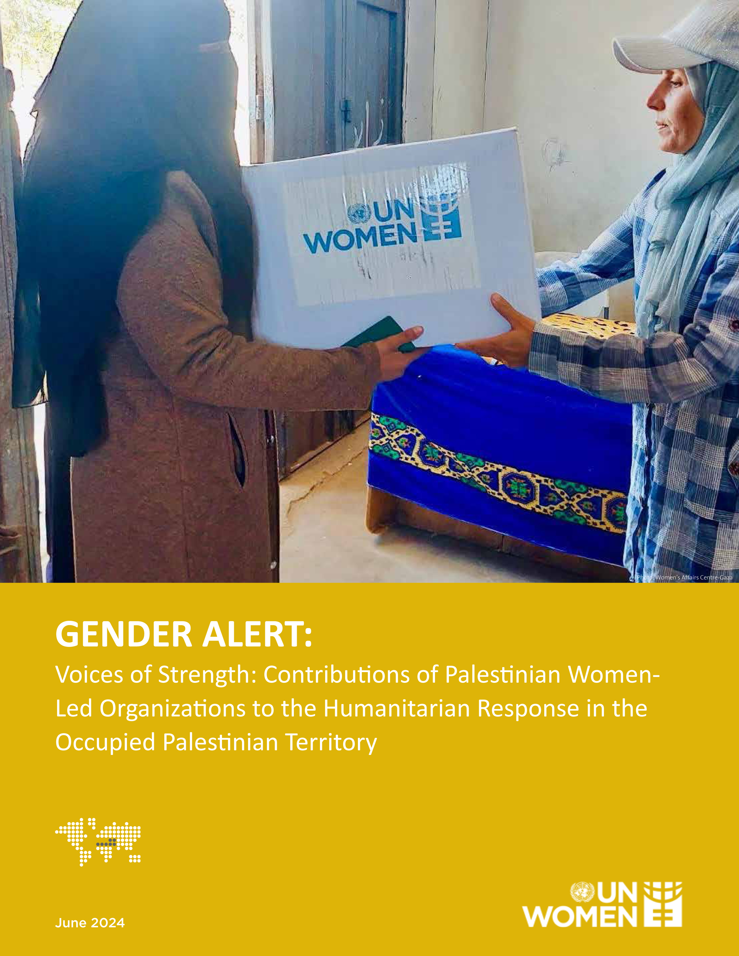 image of Gender Alert: Voices of Strength: Contributions of Palestinian Women-led Organizations to the Humanitarian Response in the Occupied Palestinian Territory image of Gender Alert: Voices of Strength: Contributions of Palestinian Women-led Organizations to the Humanitarian Response in the Occupied Palestinian Territory
